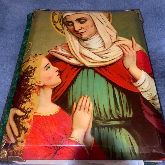 Antique Velvet Photo Album With Many Cabinet Cards 1800's/Early 1900's - Picture 6 of 17